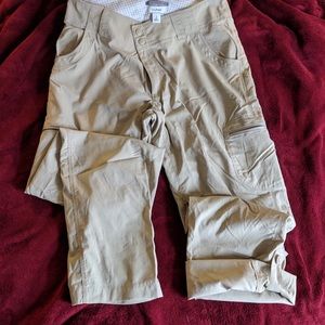 LLBean lightweight hiking pants, khaki